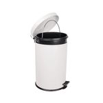 2Work Stainless Steel Pedal Bin 12 Litre 2W50138