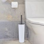 2Work Toilet Brush Set Closed Antibac Bristles Pack of 12 2W50150
