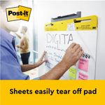 Post-it Super Sticky Table Top Easel Pad/Dry Erase Board 563-D3