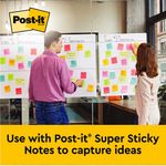 Post-it Super Sticky Table Top Easel Pad/Dry Erase Board 563-D3