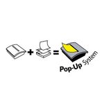 Post-It Pro Z-Note Dispenser Black PRO-B-1SSCY-R330