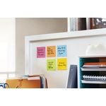 Post-it Super Sticky Notes 76x76mm 90 Sheet Carnival Value Pack 8+4 FOC (Pack of 12) 654-SSCARN-P8+4