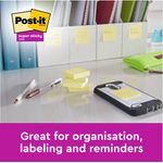 Post-it Super Sticky 76x76mm 90 Sheets Canary Yellow Value Pack 8+4 FOC (Pack of 12) 654-SSCY-P8+4