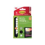 Command Picture Hanging Strips 4 Pairs Extra Large Black (Pack of 8) 7100337107