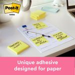 Post-it Note Cube 76x76mm Canary Yellow 450 Sheets 636B