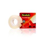 Scotch Crystal Tape Multipurpose 19mmx33m Clear Glossy 600