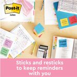 Post-it Notes 76x76mm Assorted Energetic Pack of of 6 7100296019