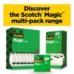 Scotch Magic Tape 810 25mmx66m Transparent 8102566