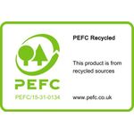 Post-it Recycled Notes 76x127mm 100 Sheets Cardboard Packaging Canary Yellow (Pack of 16) 655-1T