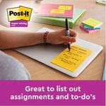 Post-it Notes Super Sticky 101x152mm Lined Ultra (Pack of 3) 660-3SSUC