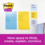 Post-it Notes Super Sticky 101x152mm Lined Ultra (Pack of 3) 660-3SSUC
