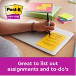 Post-it Notes Super Sticky 101x152mm Lined Ultra (Pack of 3) 660-3SSUC