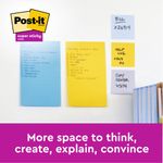 Post-it Notes Super Sticky 101x152mm Lined Ultra (Pack of 3) 660-3SSUC
