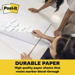 Post-it Super Sticky Meeting Charts 2+1 White Pack of 3 7100408616
