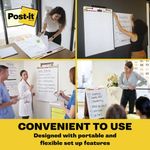 Post-it Super Sticky Meeting Charts 2+1 White Pack of 3 7100408616