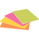Post-it Super Sticky Meeting 149x98mm Neon Ast (Pack of 4) 6445-4SS