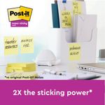 Post-it Super Sticky Notes 127x76mm Cabinet Cardboard Packaging Canary Yellow (24 Pack) 7100236612