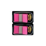 Post-it Index Tabs Dispenser with Pink Tabs (2 Pack) 680-BP2EU