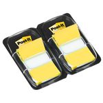 Post-it Index Tabs Dispenser with Yellow Tabs (2 Pack) 680-Y2EU