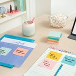 Post-it Notes Beachside Colour 76x76mm 100 Sht Pack of 6 654-6-BEA