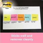 Post-it Notes Beachside Colour 76x76mm 100 Sht Pack of 6 654-6-BEA