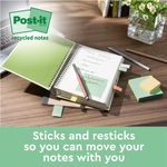 Post-it Recycled Notes Asst Colour 76x76mm 100 Pack of 16 654-1RPTN