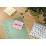 Post-it Recycled Ast Colour 76x127mm 100 Sheet Pack of 16 655-1RPTN