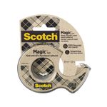 Scotch Magic Tape 19nmx20m Single Roll w/Recycled Dispenser 7100082821