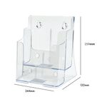 Announce by 5 Star 2 Tier Countertop Literature Holder A4 Ptrt AA10440