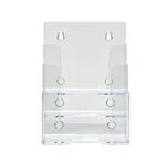 Announce by 5 Star 3 Tier Countertop Literature Holder A5 Ptrt AA10442