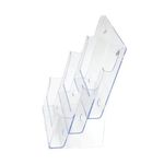 Announce by 5 Star 3 Tier Literature Holder A4 Portrait AA10443