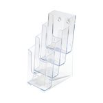 Announce by 5 Star 4 Tier Literature Holder 1/3 A4/DL Portrait AA10444