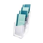 Announce by 5 Star 4 Tier Literature Holder 1/3 A4/DL Portrait AA10444