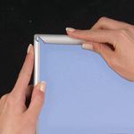 Announce by 5 Star 15mm Snap Frame A5 Mitred Crnr Silver Frame AA10562