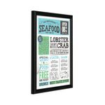 Announce by 5 Star 15mm Snap Frame A4 Mitred Crnr Black Frame AA10565