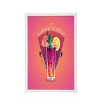 Announce by 5 Star 15mm Snap Frame A6 Mitred Crnr White Frame AA10569