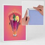 Announce by 5 Star 15mm Snap Frame A6 Mitred Crnr White Frame AA10569