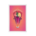 Announce by 5 Star 15mm Snap Frame A4 Mitred Crnr White Frame AA10571