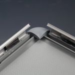 Announce by 5 Star Freestanding 25mm A4 Optiframe Silver AA10595