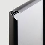 Announce by 5 Star Freestanding 25mm A4 Optiframe Black AA10596