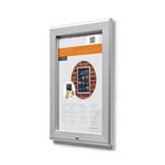 5 Star 32mm Lockable Snap Frame A3 Silver AA10597