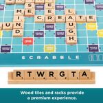 Mattel Scrabble Original Refresh 2 Games in 1 900 JGR61