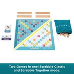 Mattel Scrabble Original Refresh 2 Games in 1 900 JGR61