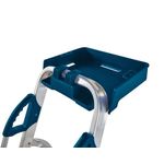 Werner Workstation 5 Tread Stepladder Twin Handrails Blue 7050518L