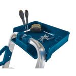 Werner Workstation 5 Tread Stepladder Twin Handrails Blue 7050518L