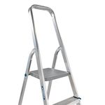 Werner 5 Tread Stepladder with High Handrail Aluminium 7400518L