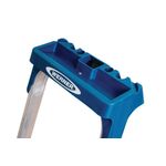 Werner AdjustaStep PRO 4 Tread Stepladder Blue 75076