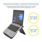 Kensington SmartFit Easy Riser Laptop Stand Grey 60112