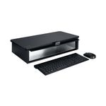 UVStand Monitor Stand with UV Sanitisation Compartment 598 x 295 x 126mm Black K55100WW