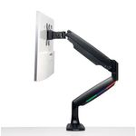 Kensington SmartFit One-Touch Single Monitor Arm Height Adjustable Black K59600WW